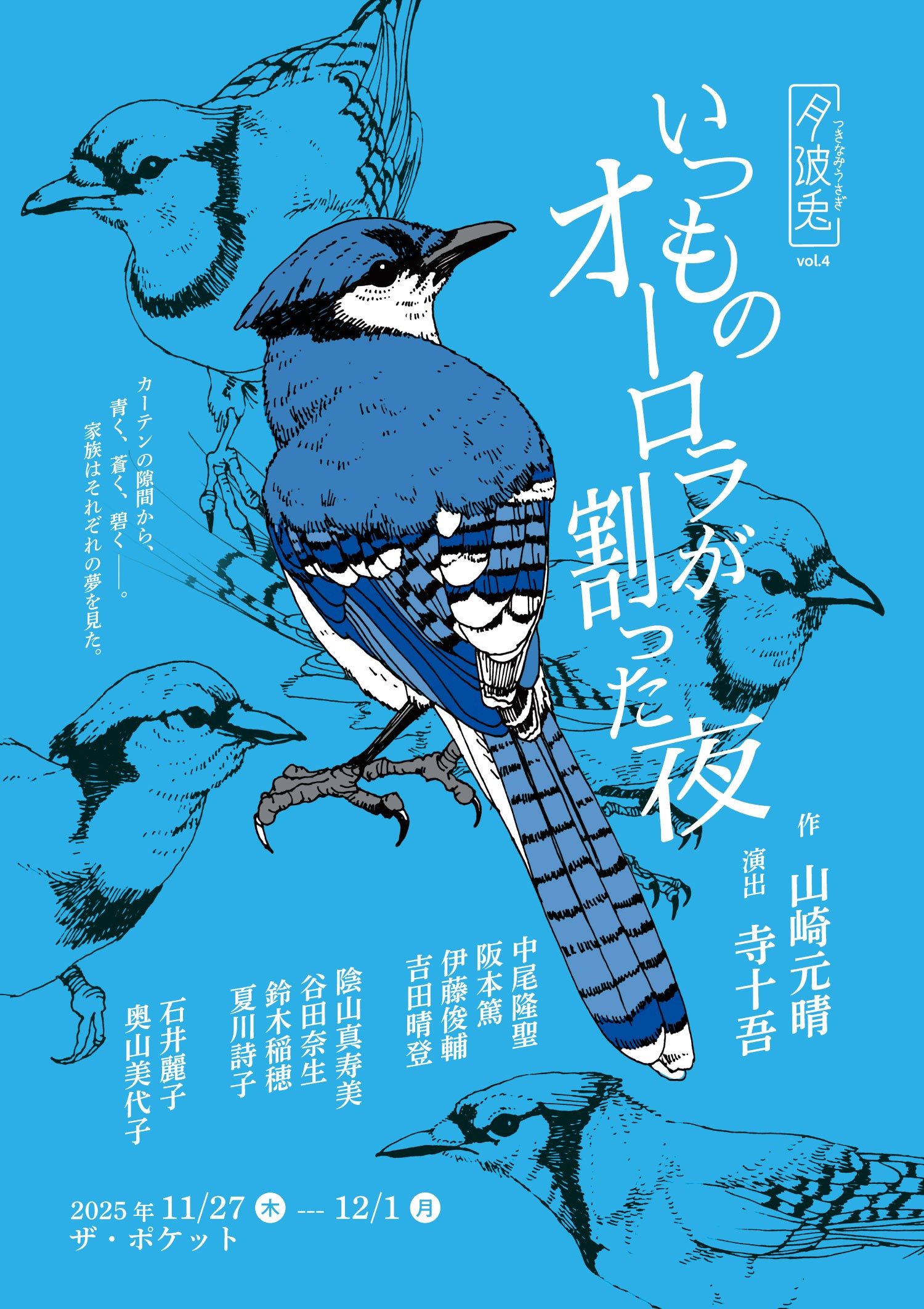 『いつものオーロラが割った夜』