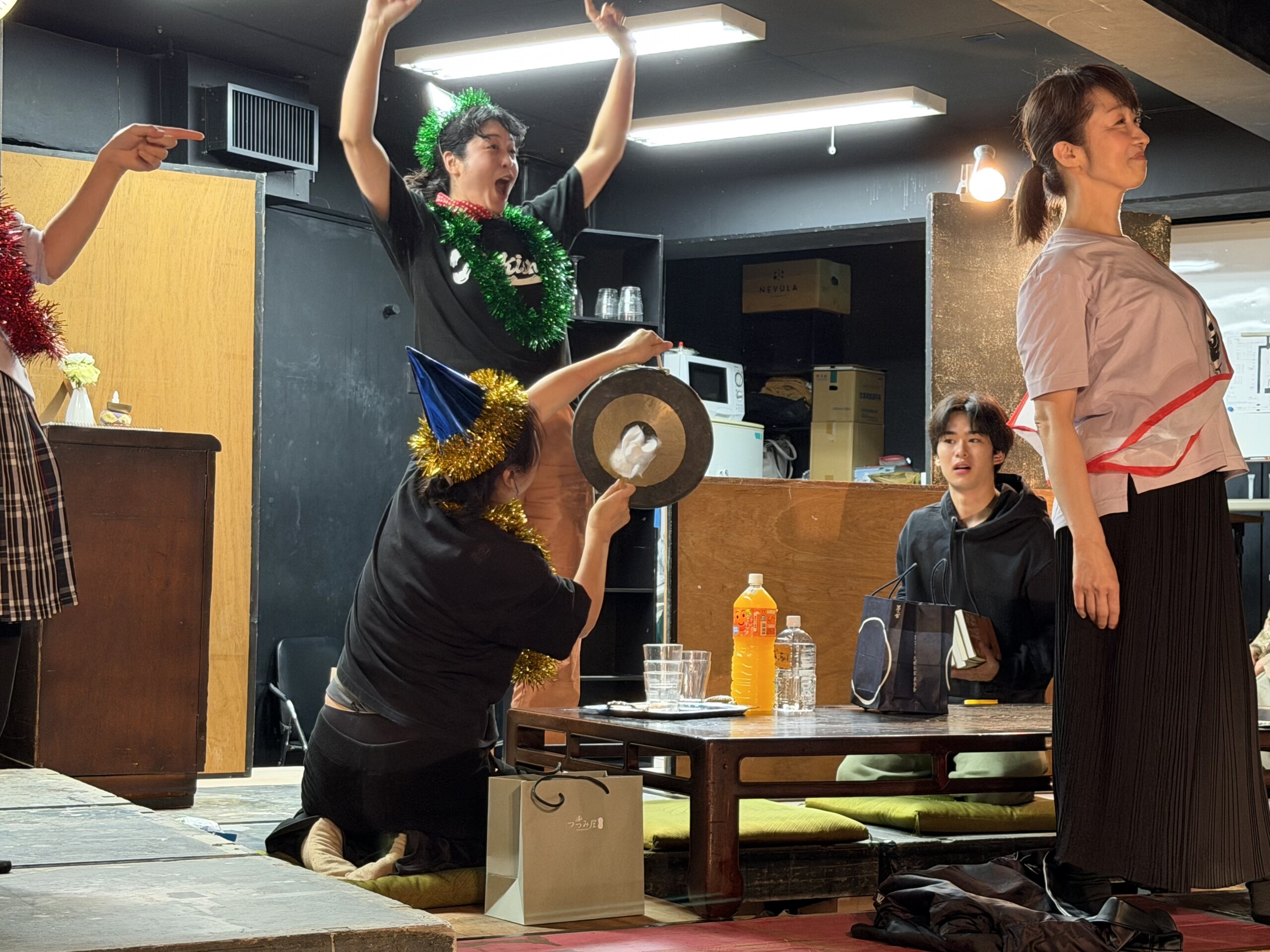 『いつものオーロラが割った夜』