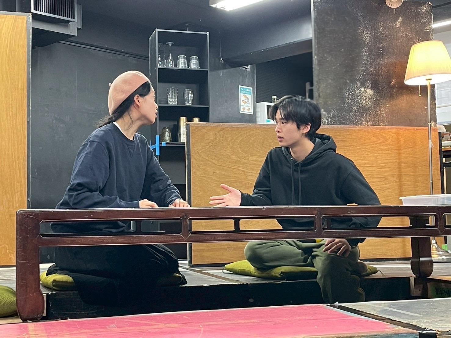 『いつものオーロラが割った夜』