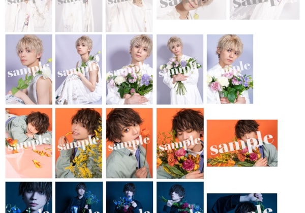 【Photo Collection -Actor×Flower-】第1弾・竹中凌平さん