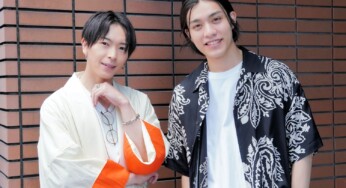 【オフィシャルインタビュー】舞台『晴れときどき、わかば荘 あらあら』田中尚輝×吉田知央「ぜひ色の違う3組のキュンキュンを楽しんでもらえたら」